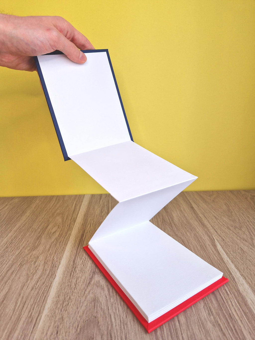Carnet A6 multi-technique – Bleu & Rouge