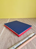 Carnet A6 multi-technique – Bleu & Rouge