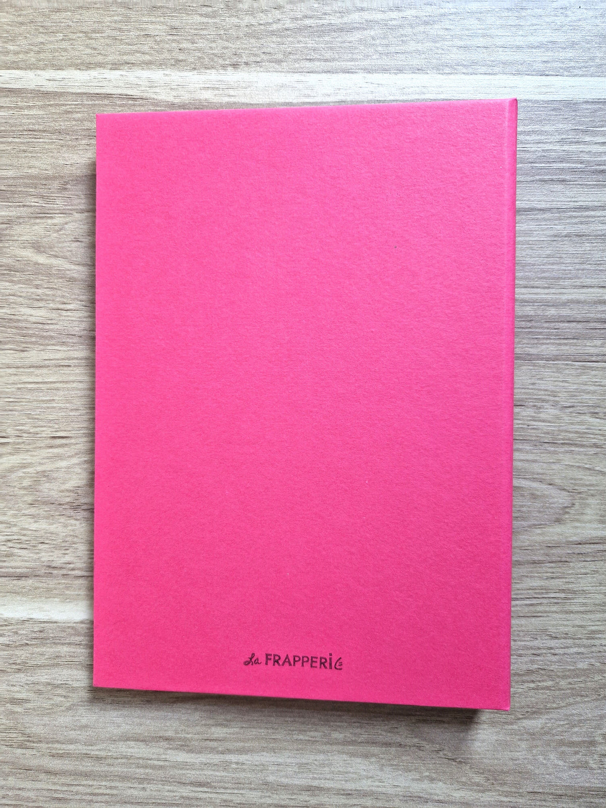 Carnet Rose magenta – Feuille de chêne