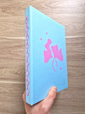 Carnet Bleu – Feuilles de ginkgo