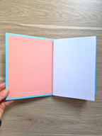 Carnet Bleu – Feuilles de ginkgo