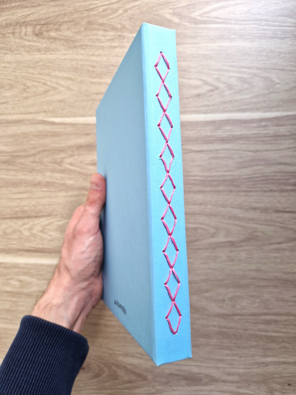 Carnet Bleu – Feuilles de ginkgo