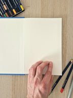 Onde – Carnet accordéon A5 aquarelle