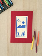 Plénitude – Carnet accordéon A5 multi-techniques