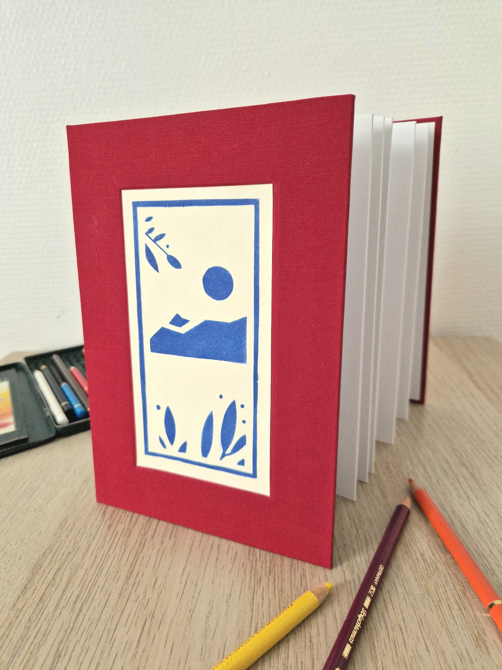 Plénitude – Carnet accordéon A5 multi-techniques