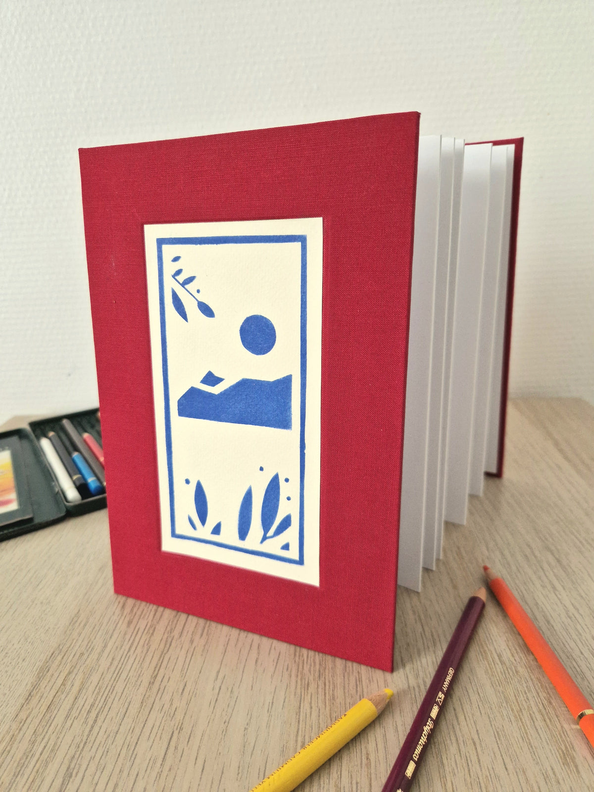 Plénitude – Carnet accordéon A5 multi-techniques