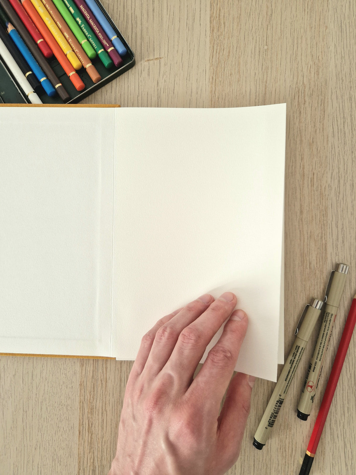 Zénith – Carnet accordéon A5 papier à grain