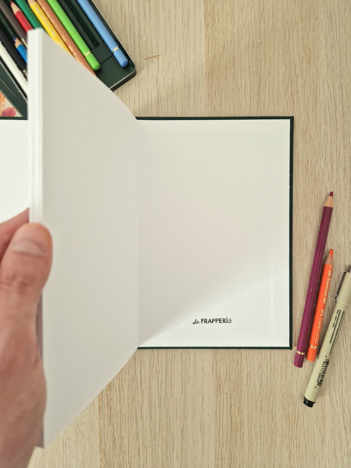 Constelle – Carnet accordéon A5 multi-techniques