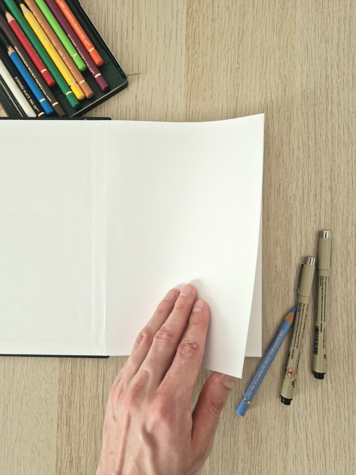 Nocturne – Carnet accordéon A5 multi-techniques