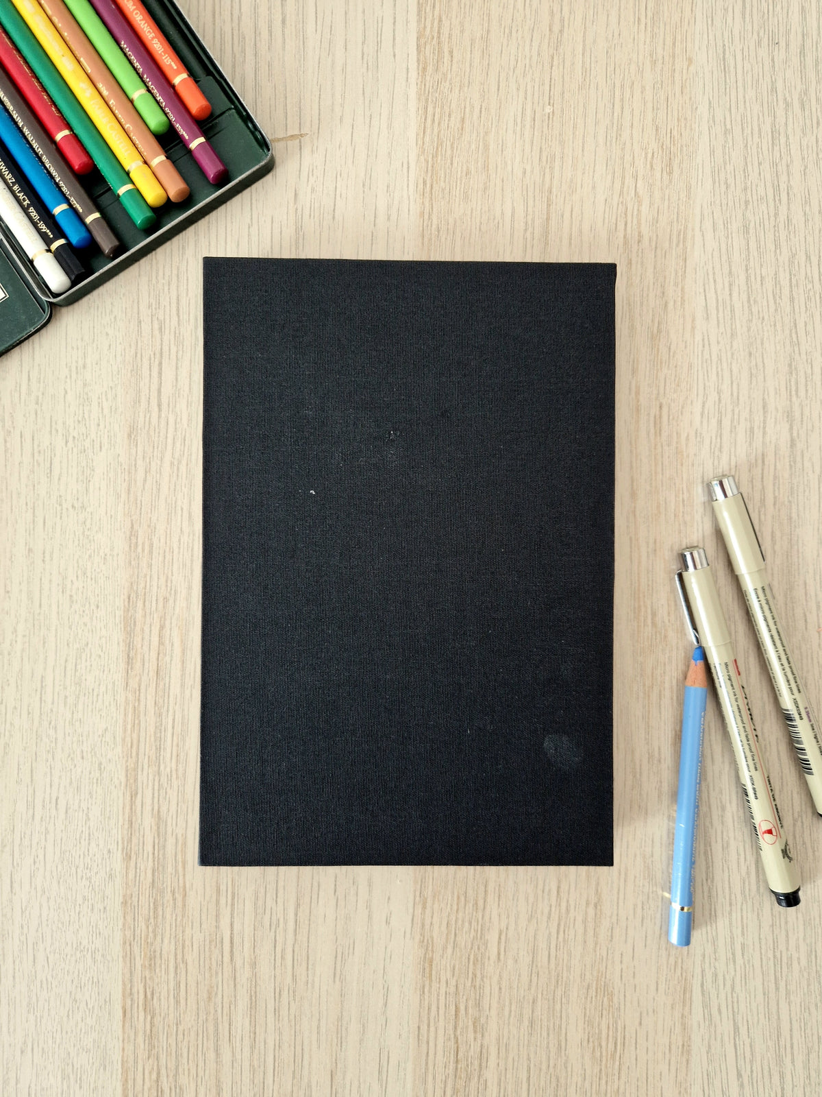 Nocturne – Carnet accordéon A5 multi-techniques