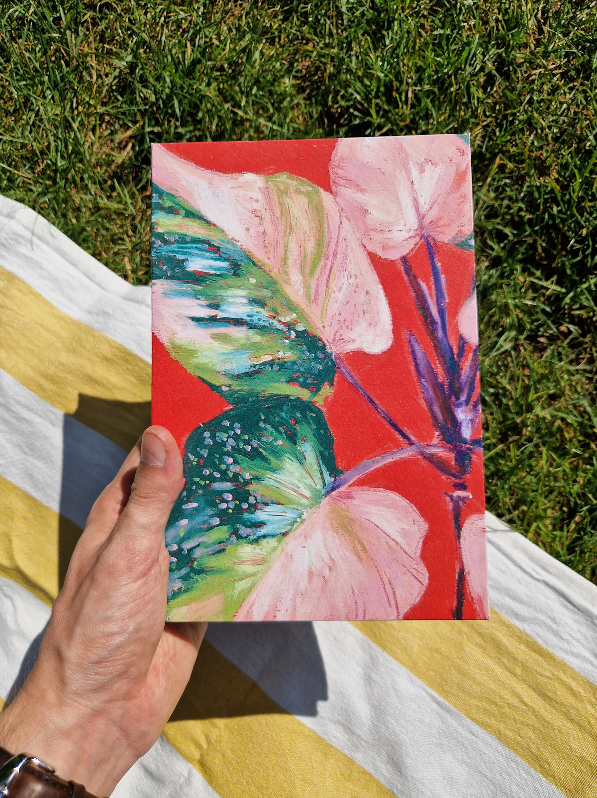Croton & Pink Philo – Carnet accordéon A5 multi-techniques