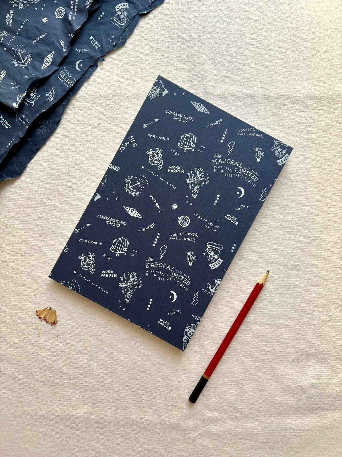 À Tribord – Carnet accordéon A5 multi-techniques