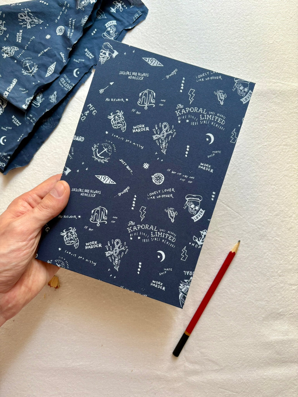 À Tribord – Carnet accordéon A5 multi-techniques