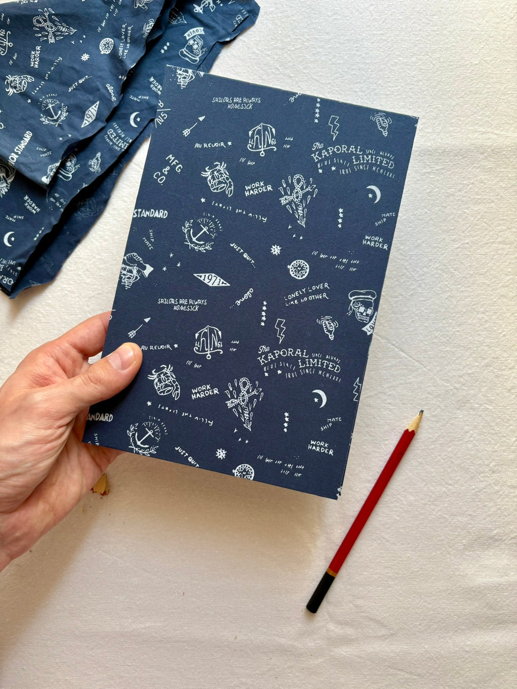 À Tribord – Carnet accordéon A5 multi-techniques