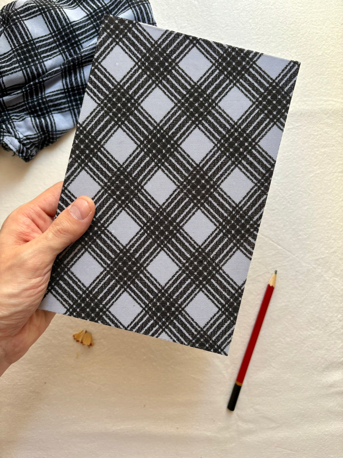 Tartan – Carnet accordéon A5 multi-techniques