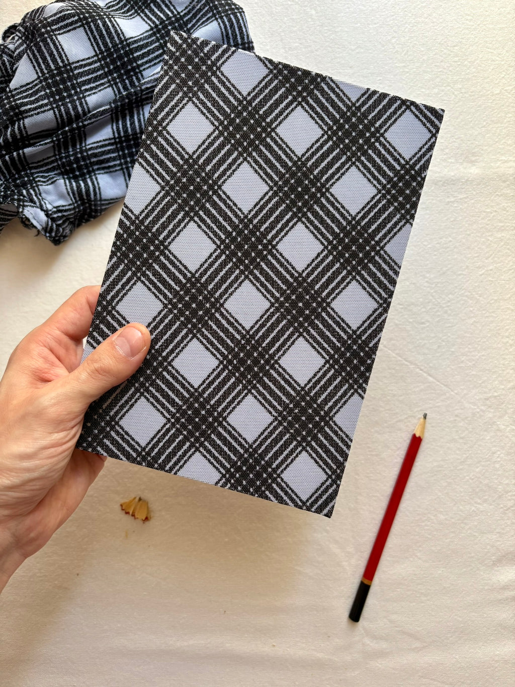 Tartan – Carnet accordéon A5 multi-techniques