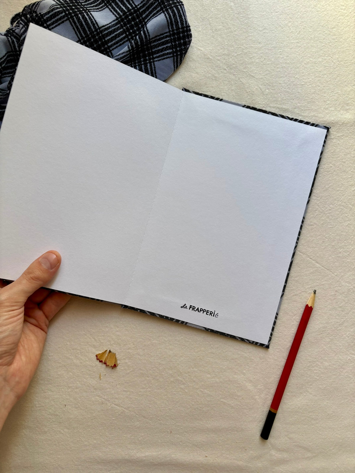Tartan – Carnet accordéon A5 multi-techniques