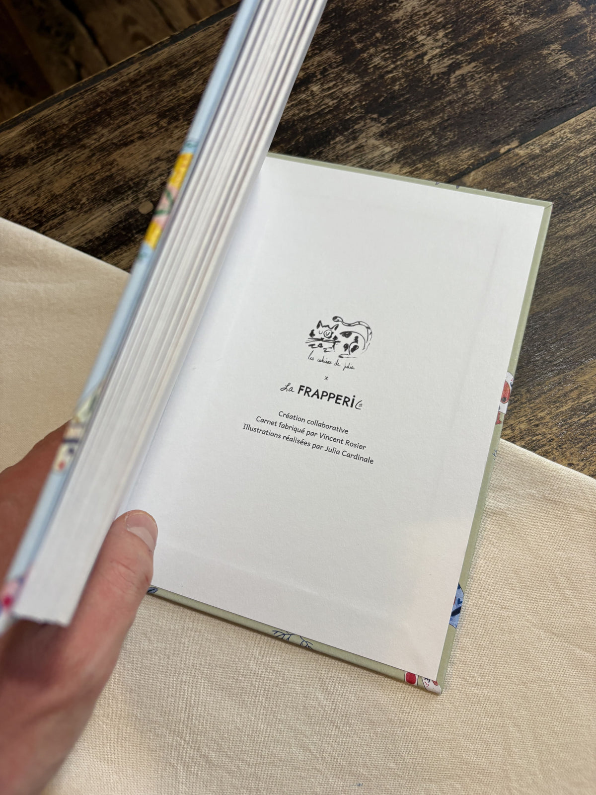 Oiseaux & Forêt – Carnet accordéon A5 multi-techniques