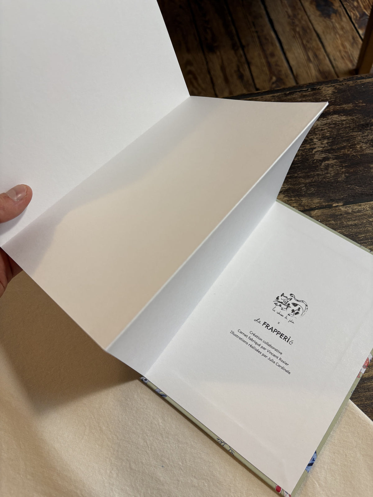 Oiseaux & Forêt – Carnet accordéon A5 multi-techniques