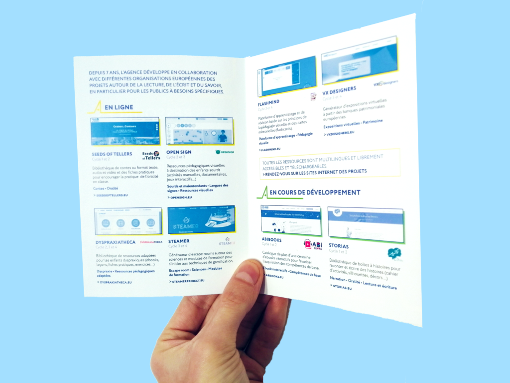 Les Apprimeurs Flyer eu photo interieure