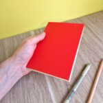 Carnet A6 multi - Rouge & Beige 2