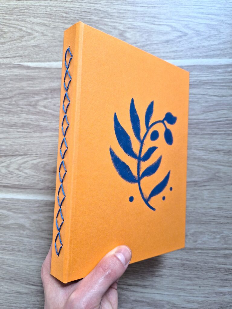 Carnet Branche d'olivier 1