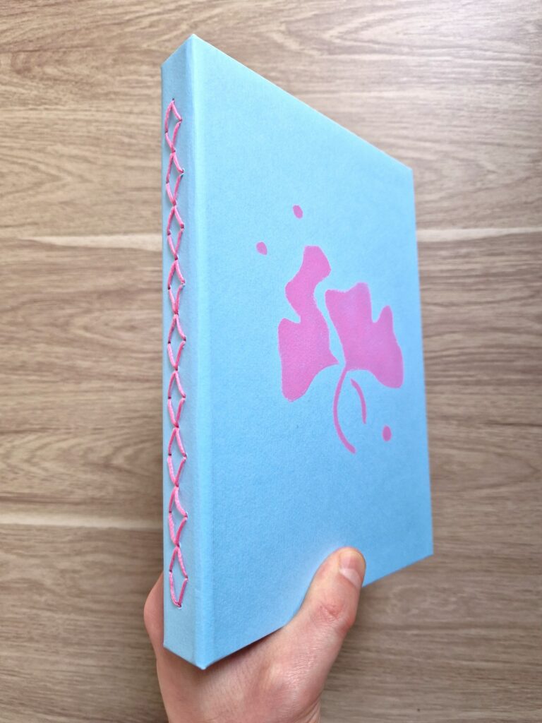 Carnet Feuilles de gingko 1