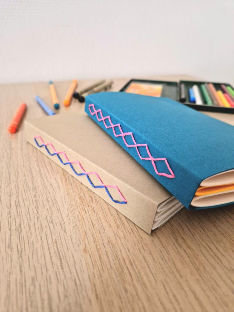 Carnets couture apparente