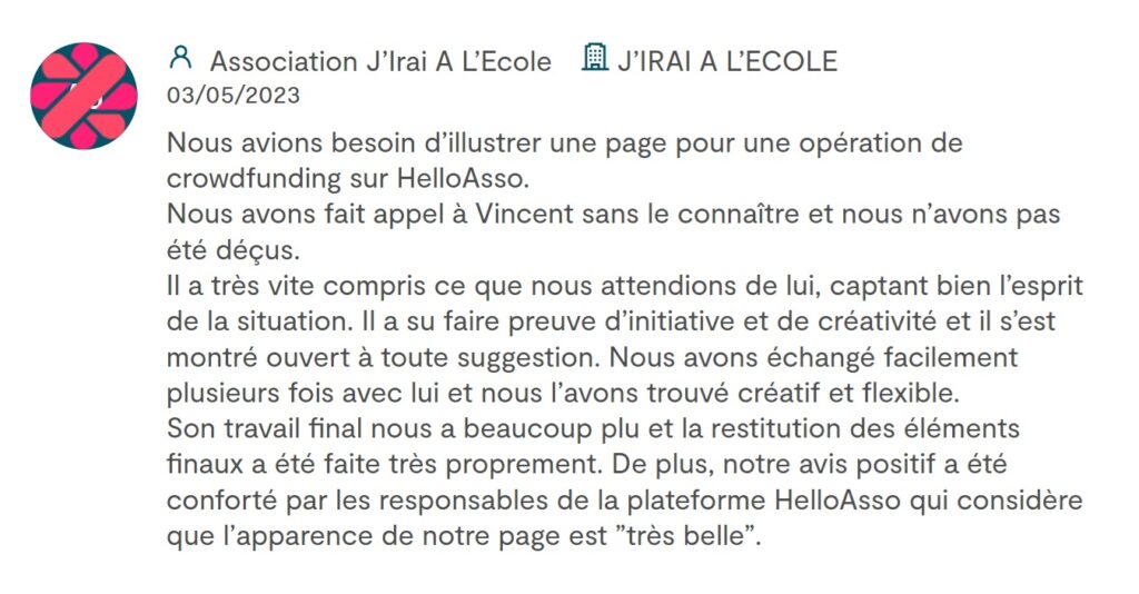 JIAE 1 témoignage