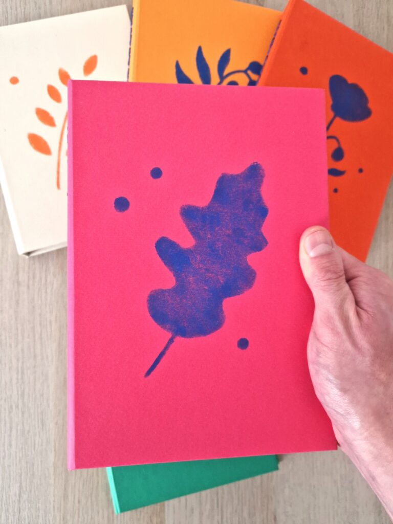 Florilège - couture apparente feuille de chêne 1