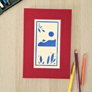 Plénitude - Carnet accordéon A5 multi-techniques