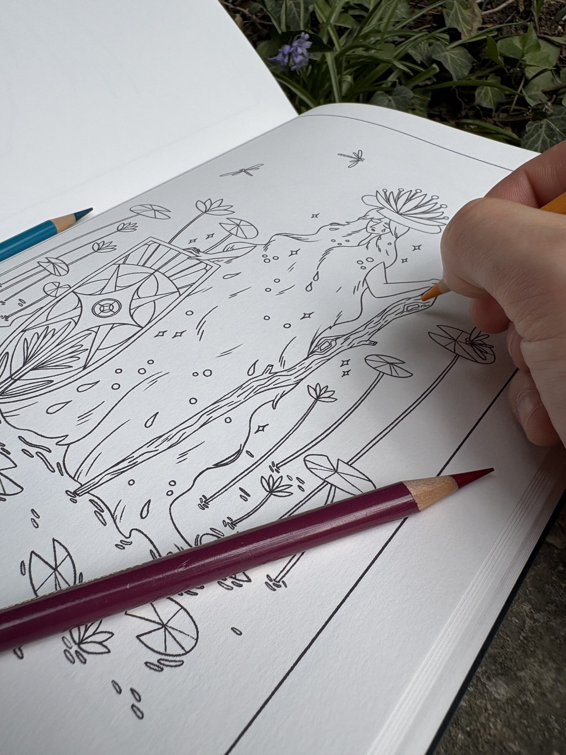 Cahier de coloriage - La Quete 7