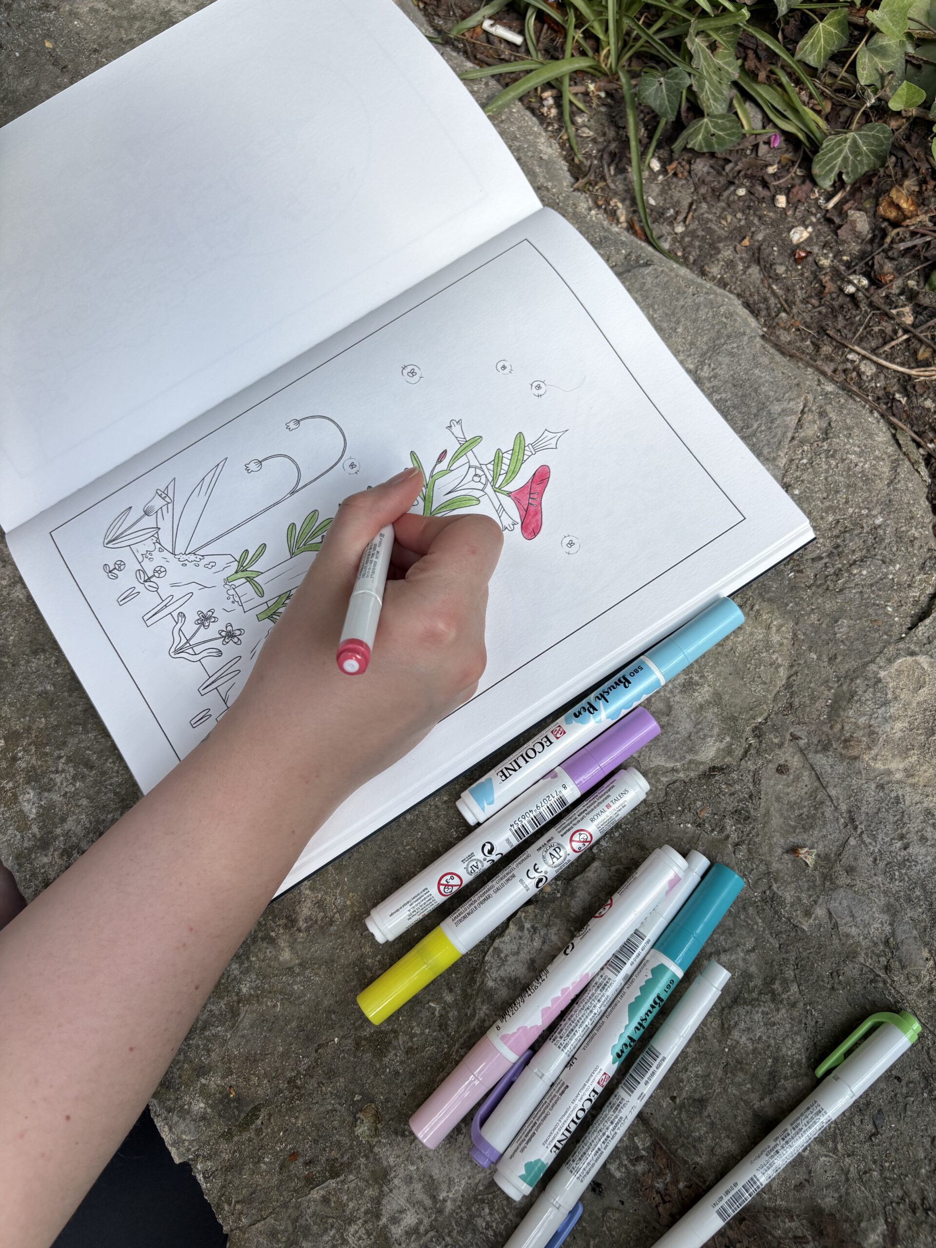 Cahier de coloriage - La Quete 8